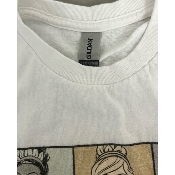 Disney Princess The Eras Tour Women's M White T-Shirt 2 sided - Picture 7 of 7